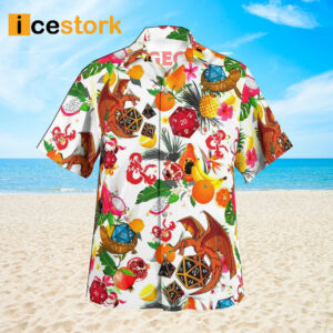 Tropical DND Game Set Hawaiian Shirt