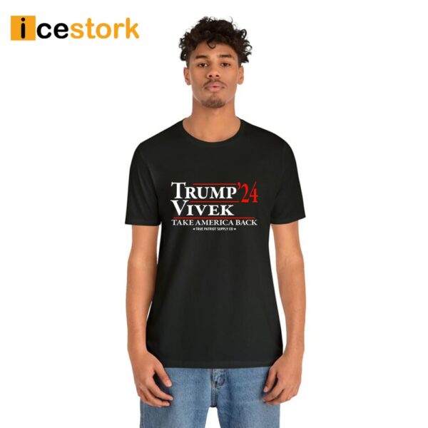 Trump Vivek 2024 Take America Back Shirt