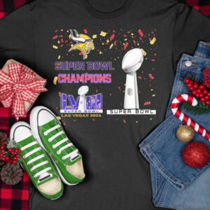 Viking Super Bowl Champions LVIII Las Vegas 2024 shirt1