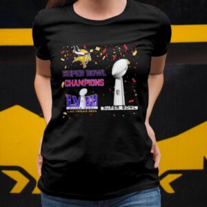 Viking Super Bowl Champions LVIII Las Vegas 2024 shirt2