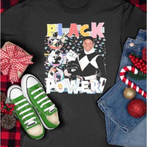 Walter Jones Black Power Ranger Shirt