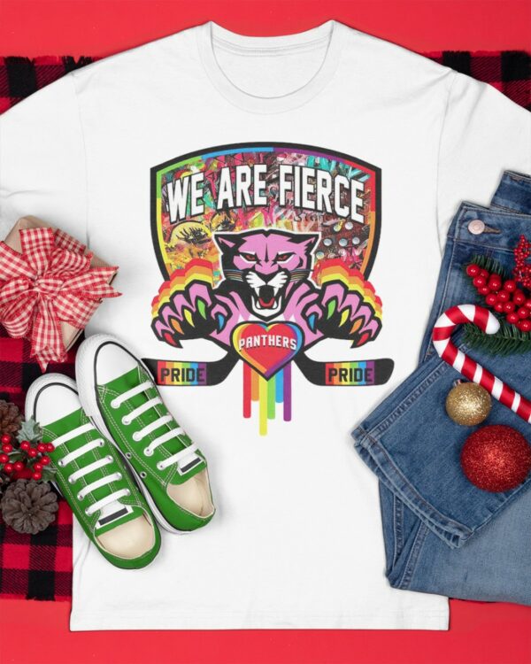 We Are Fierce Florida Panthers Pride Shirt
