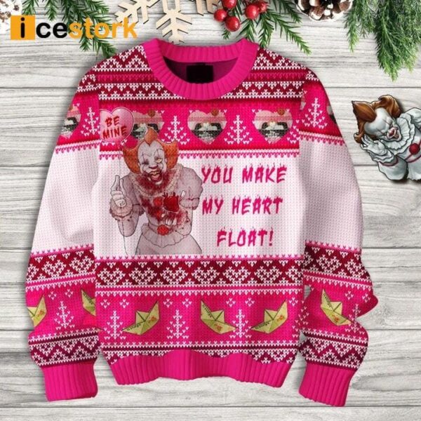 You Make My Heart Float Vanlentine Ugly Sweater