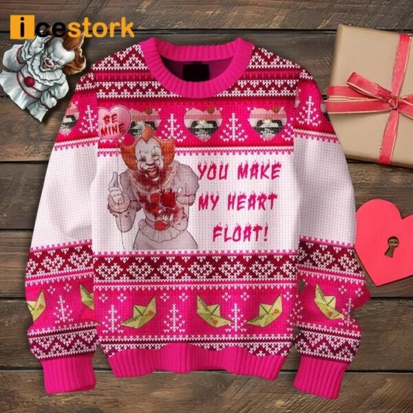 You Make My Heart Float Vanlentine Ugly Sweater