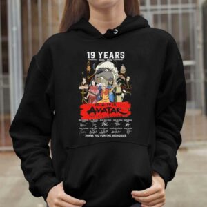 19 Years 2005 2024 Avatar The Last Airbender Thank You For The Memories Shirt