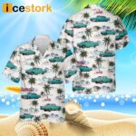 1957 Chevy Bel Air Coupe Tribute Hawaiian Shirt