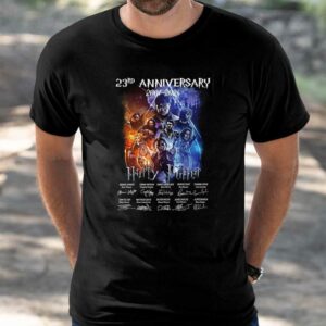 23rd Anniversary 2001–2024 Harry Potter Thank You For The Memories Shirt