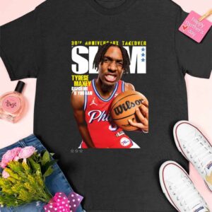 30Th Anniversary Take Over Slam 248 Tyrese Maxey Catch Me If You Can Shirt