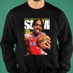 30Th Anniversary Take Over Slam 248 Tyrese Maxey Catch Me If You Can Shirt