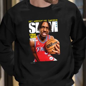 30Th Anniversary Take Over Slam 248 Tyrese Maxey Catch Me If You Can Shirt