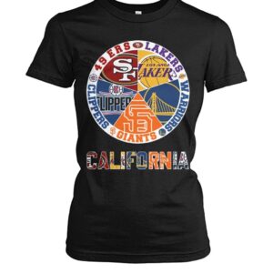 49ers Lakers Warriors Giants Clippers California Shirt