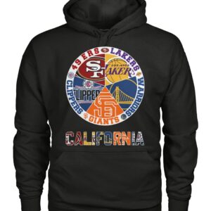 49ers Lakers Warriors Giants Clippers California Shirt