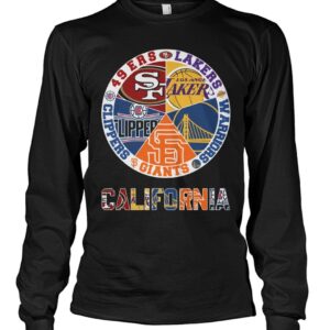 49ers Lakers Warriors Giants Clippers California Shirt