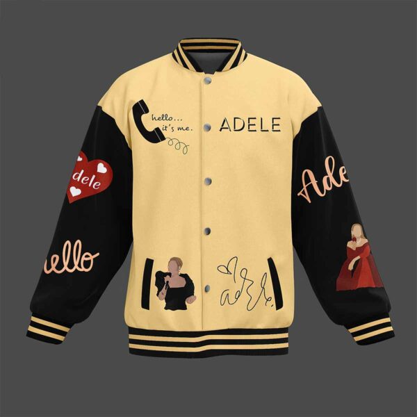 Adele Hello Its Me Baseball Jacket