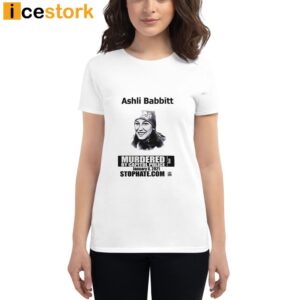 Ashli Babbitt's Mother Wear Ashli Babbitt Murdered By Capitol Police Shirt