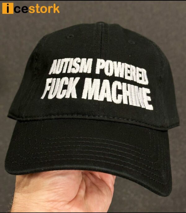 Autism Powered Fuck Machine Hat