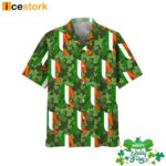 Bigfoot Green Irish St Patrick Day Hawaiian Shirt