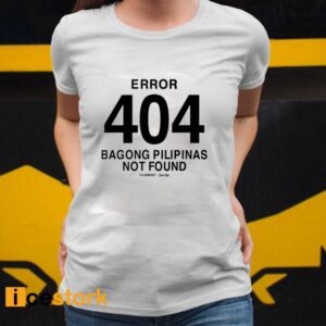 Bob Blues Magoo Error 404 Bagong Pilipinas Not Found Shirt