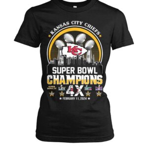 Chiefs 4X Super Bowl Champions Shirt