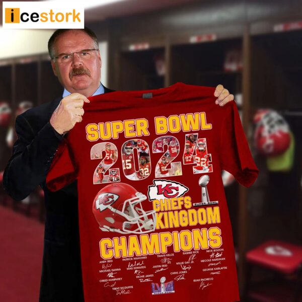 Chiefs Kingdom Super Bowl 2024 Champions Shirt
