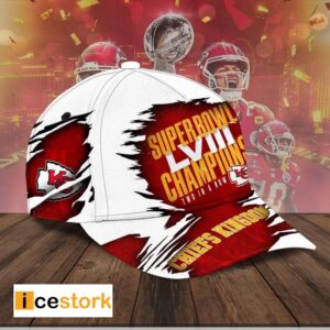 Chiefs Kingdom Super Bowl Lviii Champions Two In A Row Cap