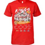 Chiefs Kingdom Super Bowl Lviii Comeback Kings Shirt