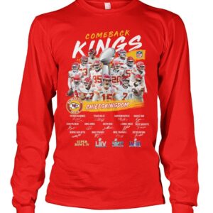 Chiefs Kingdom Super Bowl Lviii Comeback Kings Shirt