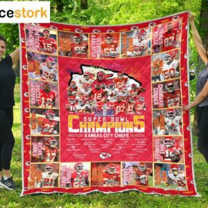 Chiefs Super Bowl Champions Blanket