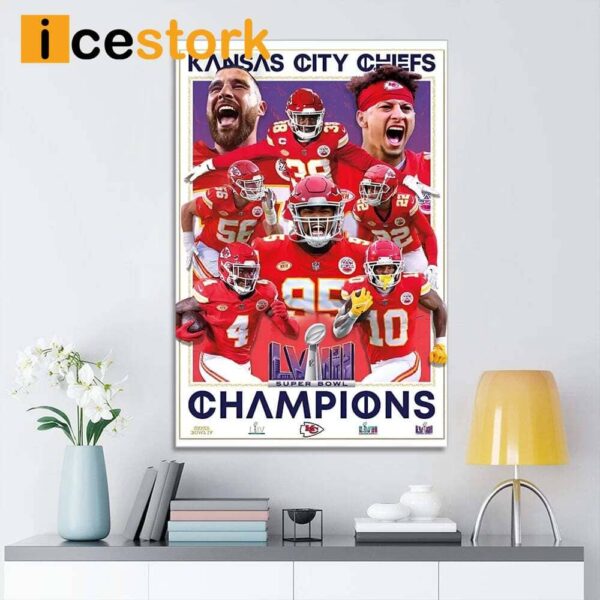 Chiefs Super Bowl Champions Poster