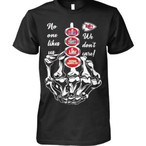 Chiefs Super Bowl IV No One Like Us We Don't Care Shirt