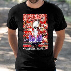 Chiefs Super Bowl Lviii Signatures Shirt