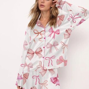 Coquette Bow Pajama Set