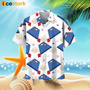 Cornhole Board Hawaiian Shirt