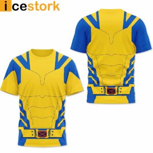 Cosplay Wolverine 3D Unisex Hoodie