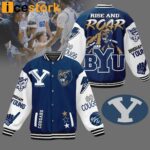 Cougars Rise And Roar Byu Baseball Jacket