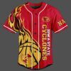 Cyclone Nation Iowa State Cyclones Custom Baseball Jersey