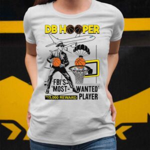 Db Hooper Fbi's Most Wanted Player Shirt