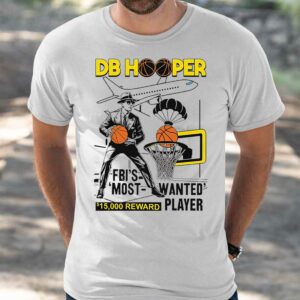 Db Hooper Fbi's Most Wanted Player Shirt