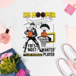 Db Hooper Fbi's Most Wanted Player Shirt