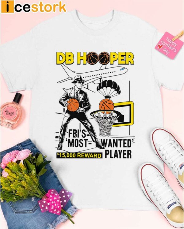 Db Hooper Fbi’s Most Wanted Player Shirt