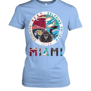 Dolphins Marlins Inter Panthers Heat Shirt