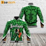 Hooligan Irish Leprechaun Saint Patrick Day Baseball Jacket