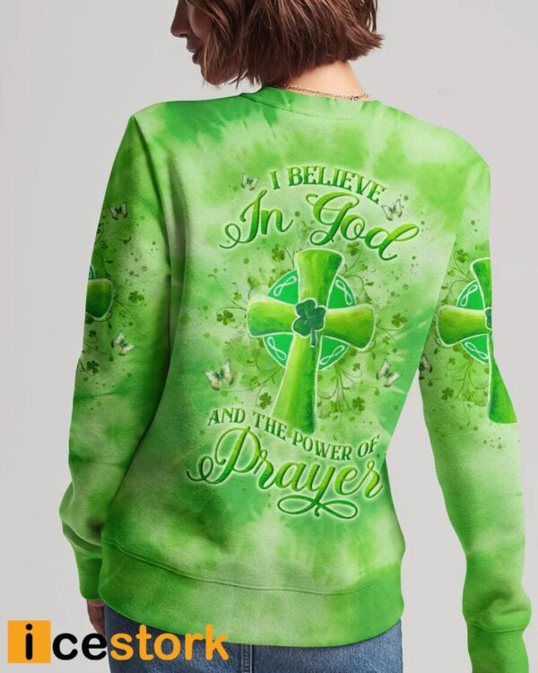 I Believe In God St Patrick’s Day Women’s All Over Print Shirt