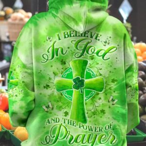 I Believe In God St Patrick's Day Women's All Over Print Shirt
