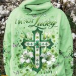 I’m Not Lucky I Am Blessed Women’s Patrick’s Day All Over Print Shirt