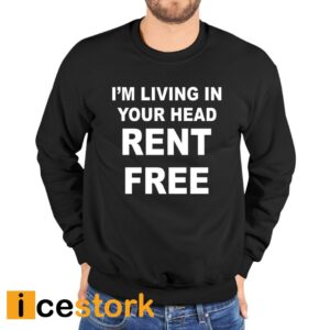 Jamie Tyler I'm Living In Your Head Rent Free Shirt