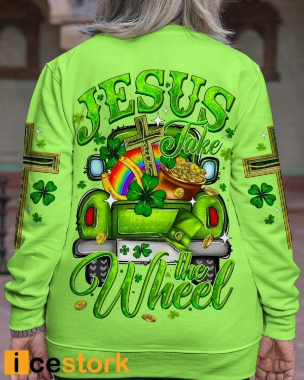 Jesus Take The Wheel Patrick’s Day Women’s Shirt