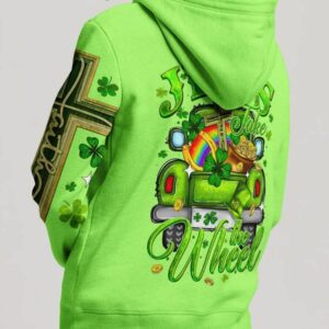 Jesus Take The Wheel Patrick's Day Women's Shirt