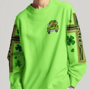 Jesus Take The Wheel Patrick's Day Women's Shirt