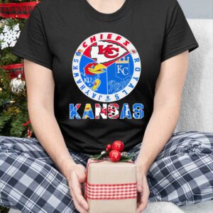 Kansas Sports Teams Chiefs Royals Jayhawks Shirt